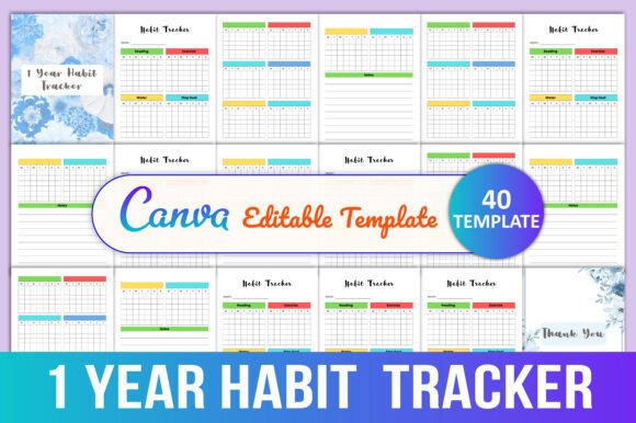 1 Year Habit Tracker: A Strategic Tool for Long-Term Growth and Accountability