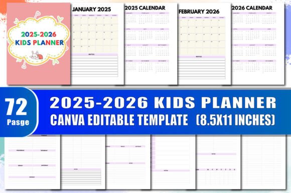 2025-2026 Kids Planner: A Complete Guide to Organizing Your Child’s Year