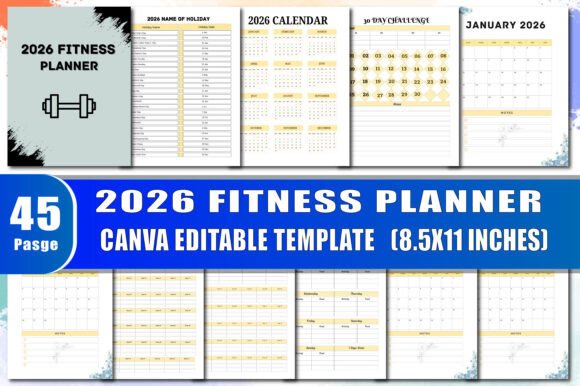 2026 Fitness Planner
