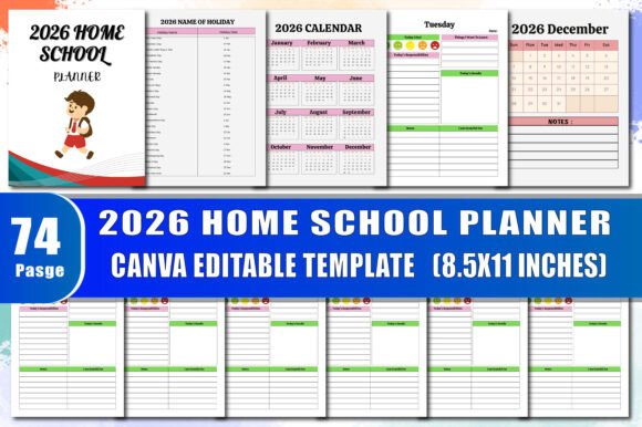 2026 Home School Planner: A Comprehensive Guide for Educators and Parents