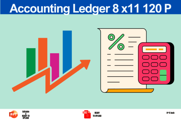 Accounting Ledger 8 11 Inch