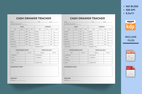 Cash Drawer Tracker Kdp Interior: A Strategic Tool for Financial Clarity