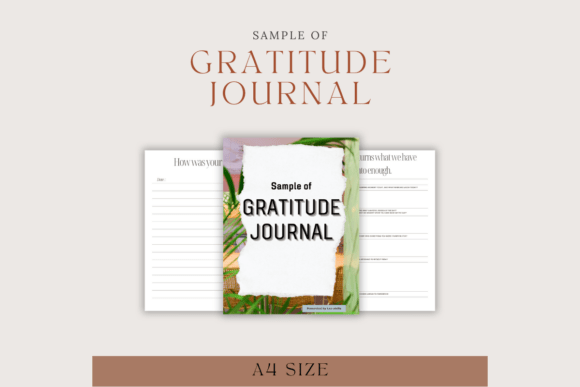 Free Printable Gratitude Journal – 1 Day