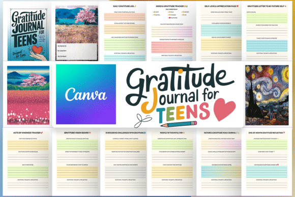 Gratitude Journal for Teens: A Tool for Mindfulness and Positivity