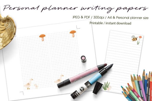 Happy Days Summer Spring Writing Pages: A Creative Tool for Everyday Use
