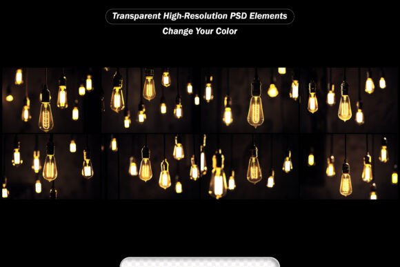 Reviving Retro Charm: The Art of PSD Retro Lamps Hanging on the Ceiling