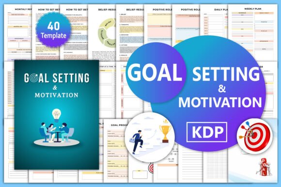 Transform Your Dreams into Action with The Goal Setting Motivation Planner